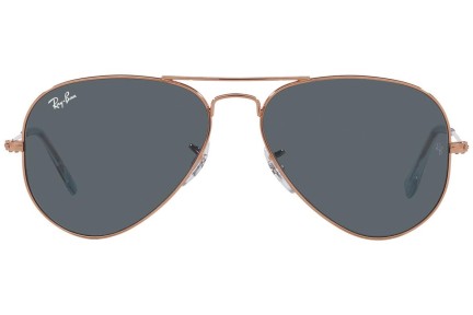 Okulary przeciwsłoneczne Ray-Ban Aviator RB3025 9202R5 Pilotki (Aviator) Złote