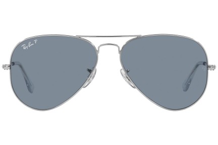 Napszemüvegek Ray-Ban Aviator RB3025 003/02 Polarized Pilota Ezüst