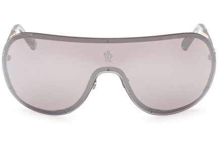 Solbriller Moncler ML0256 16C Enkelt lense | Shield Grå