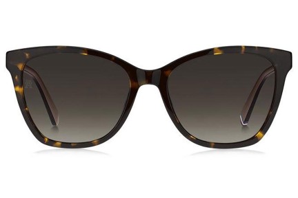 Okulary przeciwsłoneczne Tommy Hilfiger TH1981/S 086/HA Kocie oczy Havana