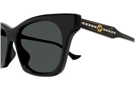 Okulary przeciwsłoneczne Gucci GG1299S 001 Kwadratowe Czarne