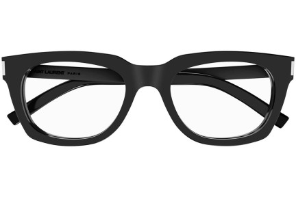 Okulary korekcyjne Saint Laurent SL583 001 Prostokątne Czarne