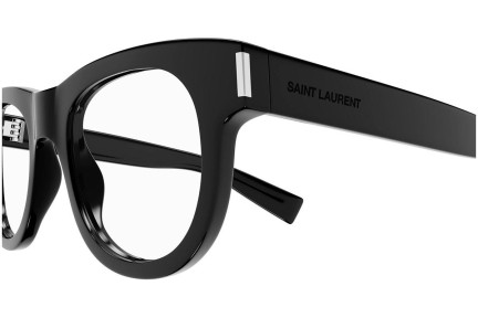 Okulary korekcyjne Saint Laurent SL571 OPT 006 Okrągłe Czarne