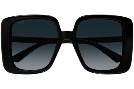 Okulary przeciwsłoneczne Gucci GG1314S 001 Oversize Czarne
