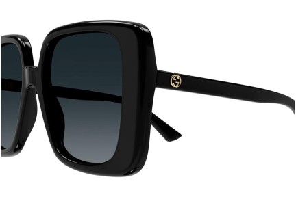 Okulary przeciwsłoneczne Gucci GG1314S 001 Oversize Czarne