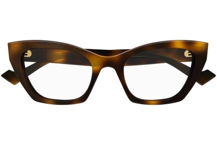 Okulary korekcyjne Gucci GG1334O 002 Kocie oczy Havana