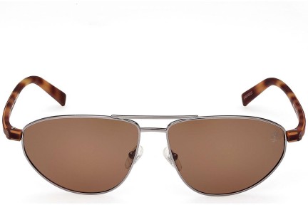 Ochelari de soare Timberland TB9324 08H Polarized Pilot Argintii