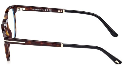 Okulary korekcyjne Tom Ford FT5890-B 056 Okrągłe Havana