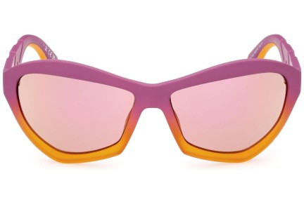 Okulary przeciwsłoneczne Adidas Originals OR0095 73U Kocie oczy Różowe