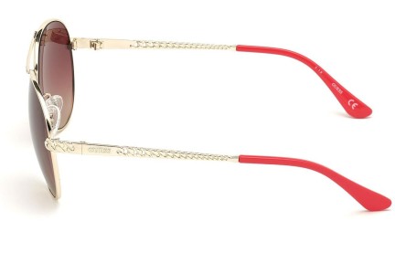 Okulary przeciwsłoneczne Guess GU7470-S 32T Pilotki (Aviator) Złote
