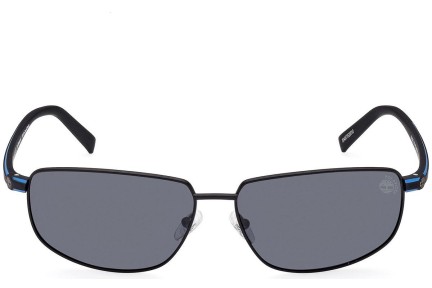 Слънчеви очила Timberland TB9325 02D Polarized Правоъгълни Черна