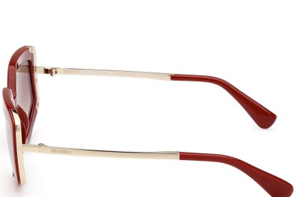 Okulary przeciwsłoneczne Max Mara Design 7 MM0069 66F Nieregularny Czerwone