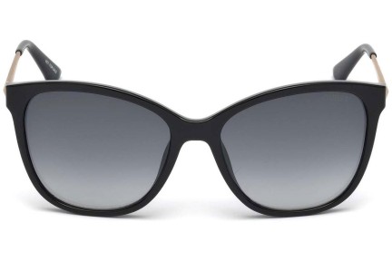 Okulary przeciwsłoneczne Guess GU7502 01A Kwadratowe Czarne