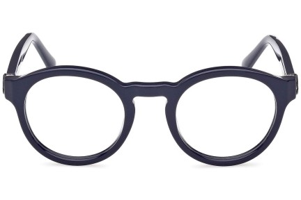 Okulary korekcyjne Moncler ML5189 090 Okrągłe Niebieskie