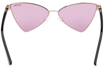Okulary przeciwsłoneczne Guess GU8286 28Y Kocie oczy Złote