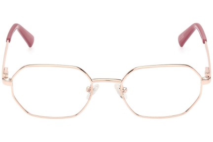 Okulary korekcyjne Guess GU8283 028 Prostokątne Złote