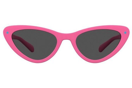 Okulary przeciwsłoneczne Chiara Ferragni CF7029/S 35J/IR Kocie oczy Różowe
