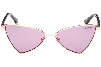 Okulary przeciwsłoneczne Guess GU8286 28Y Kocie oczy Złote