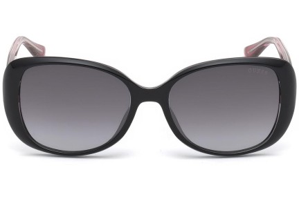 Okulary przeciwsłoneczne Guess GU7554 01B Kwadratowe Czarne