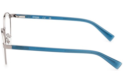 Okulary korekcyjne Guess GU8282 008 Okrągłe Srebrne