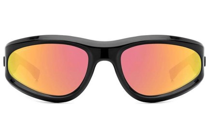 Okulary przeciwsłoneczne Dsquared2 D20101/S 3H2/VQ Nieregularny Czarne