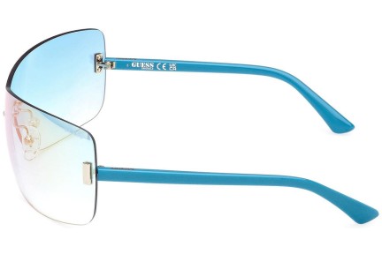 Okulary przeciwsłoneczne Guess GU8287 92X Pojedyncze | Shield Niebieskie