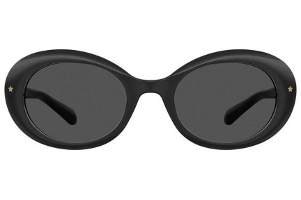 Okulary przeciwsłoneczne Chiara Ferragni CF7028/S 807/IR Owalne Czarne