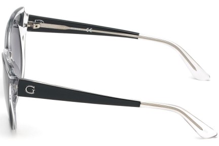 Okulary przeciwsłoneczne Guess GU7591 03B Kocie oczy Czarne