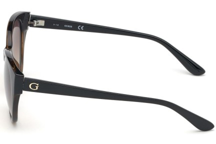 Okulary przeciwsłoneczne Guess GU7594 52F Kocie oczy Havana