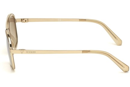 Okulary przeciwsłoneczne Guess GU6950 41G Kwadratowe Żółte