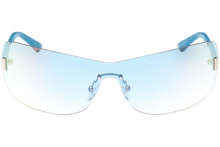 Okulary przeciwsłoneczne Guess GU8287 92X Pojedyncze | Shield Niebieskie