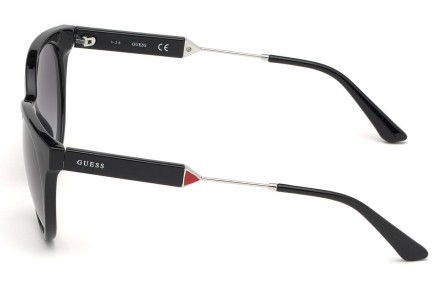 Okulary przeciwsłoneczne Guess GU7619 01B Okrągłe Czarne