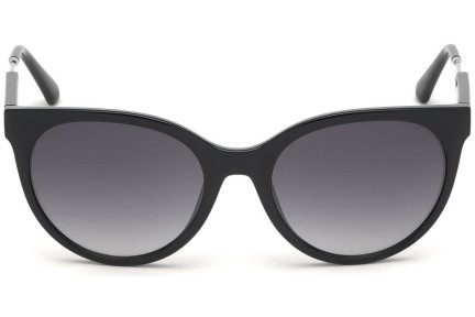 Okulary przeciwsłoneczne Guess GU7619 01B Okrągłe Czarne