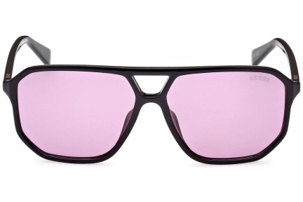 Okulary przeciwsłoneczne Guess GU8276 01Y Pilotki (Aviator) Czarne