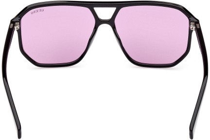 Okulary przeciwsłoneczne Guess GU8276 01Y Pilotki (Aviator) Czarne