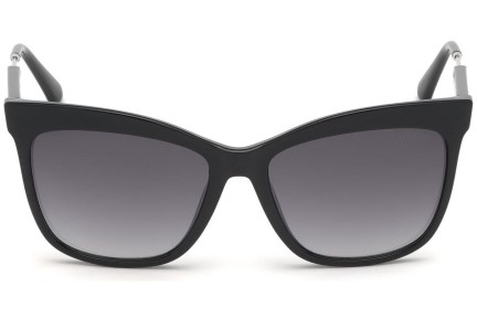 Okulary przeciwsłoneczne Guess GU7620 01B Kocie oczy Czarne