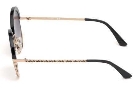 Okulary przeciwsłoneczne Guess GU7621 01B Okrągłe Czarne