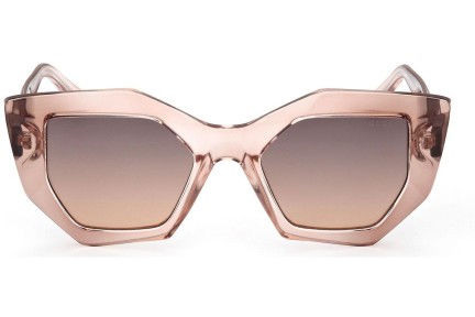 Okulary przeciwsłoneczne Guess GU7897 47F Nieregularny Brązowe