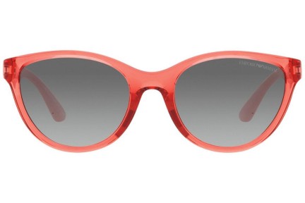 Okulary przeciwsłoneczne Emporio Armani EK4003 537711 Kocie oczy Czerwone