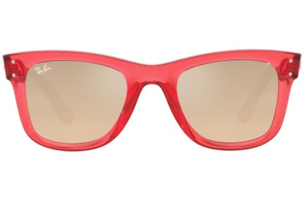 Ochelari de soare Ray-Ban Wayfarer Reverse RBR0502S 67132O Pătrați Roz