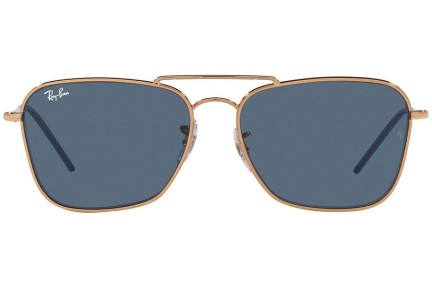 Слънчеви очила Ray-Ban Caravan Reverse RBR0102S 92023A Правоъгълни Златна