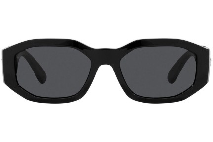 Okulary przeciwsłoneczne Versace Medusa Biggie VE4361 542287 Owalne Czarne
