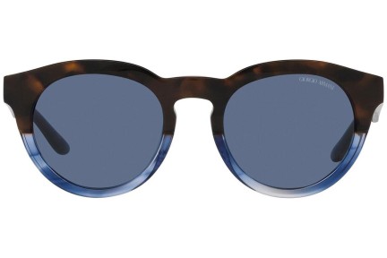 Okulary przeciwsłoneczne Giorgio Armani AR8189U 600880 Okrągłe Havana