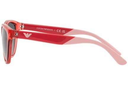 Okulary przeciwsłoneczne Emporio Armani EK4003 537711 Kocie oczy Czerwone