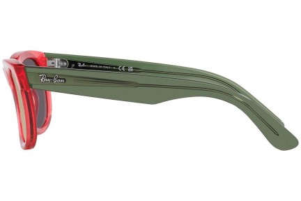 Ochelari de soare Ray-Ban Wayfarer Reverse RBR0502S 67132O Pătrați Roz