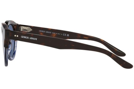 Okulary przeciwsłoneczne Giorgio Armani AR8189U 600880 Okrągłe Havana