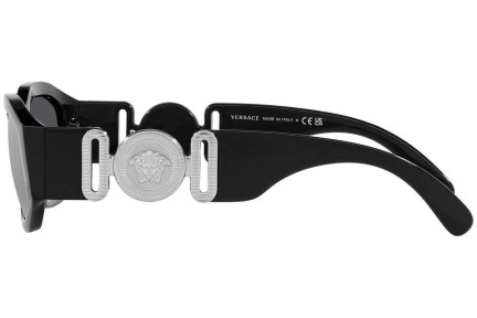 Okulary przeciwsłoneczne Versace Medusa Biggie VE4361 542287 Owalne Czarne