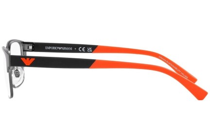 Okulary korekcyjne Emporio Armani EK1001 3003 Prostokątne Szare