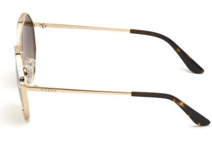 Sluneční brýle Guess GU7636 33F Okrouhlé Zlaté