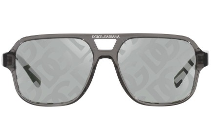 Слънчеви очила Dolce & Gabbana DX4003 3160AL Пилотни Сива